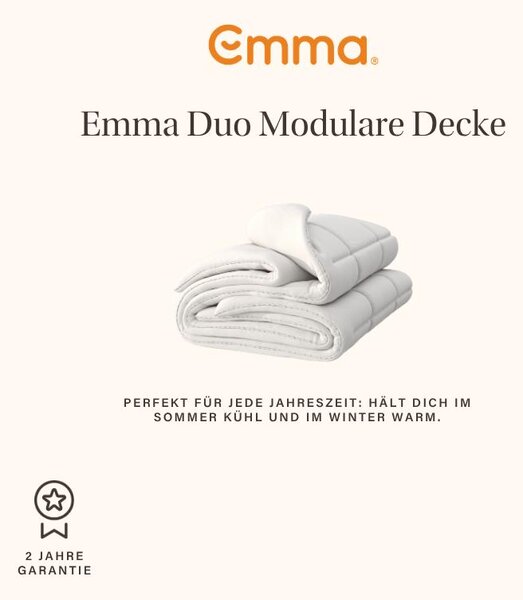 Emma Duo, coperta modulare, 240x220 cm