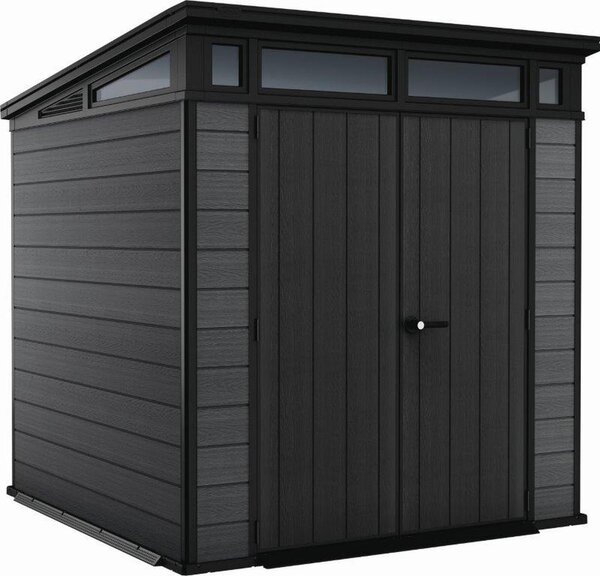 KETER Cortina Casetta da giardino 7x7, 216 x 226 x 218 cm, grigio/antracite KETER 255044