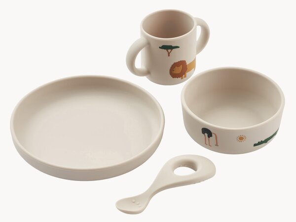 Set di 4 stoviglie per bambini Vivi