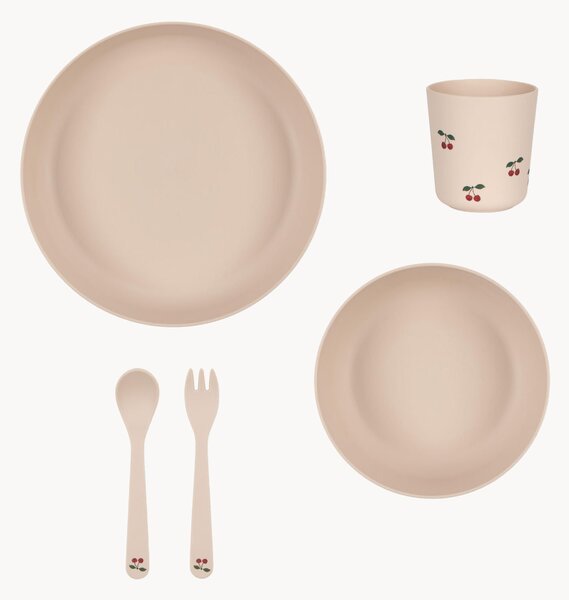 Set di 5 stoviglie per bambini Cherry