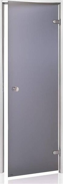 Porte per box doccia a vapore Scan Matt - Vetro grigio opaco / 60 x 190 cm