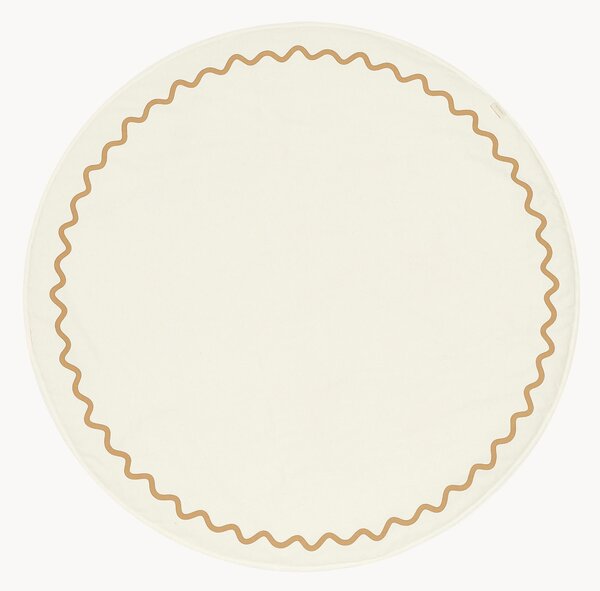 Tappeto da gioco rotondo in cotone Vibes