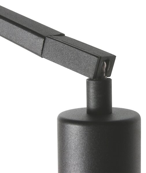 Lampada da terra moderna nera dimmerabile - Anne ZigZag