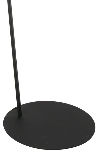 Lampada da terra moderna nera dimmerabile - Anne ZigZag