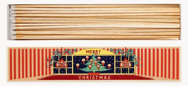 Scatola di fiammiferi di design Christmas at Home