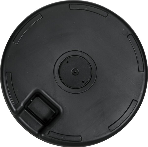 VivaGarden Base per Ombrellone da Giardino 3 m con Maniglie Incorporate in HDPE e Acciaio 51x36 cm colore Nero