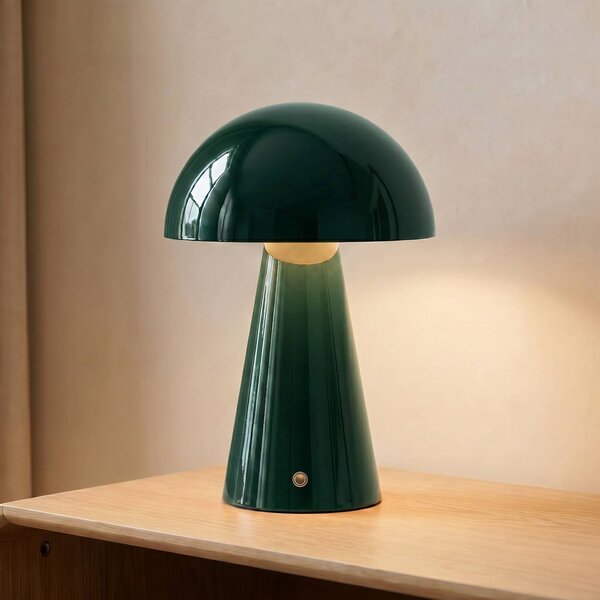 Lampada da tavolo a LED Nevijo Lindby, dimmerabile, Verde, Soggiorno / Sala da pranzo, Metallo, Moderno, Lampada da tavolo LED