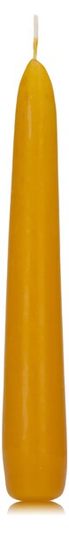 Candela conica gialla grande Ø 23 mm