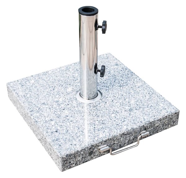 VivaGarden Base per Ombrellone da Giardino in Marmo 29 Kg 42x42x36 cm