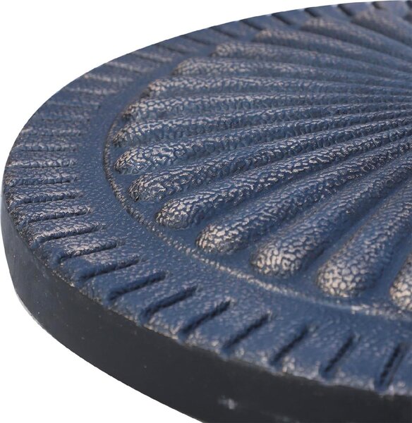 VivaGarden Base per Ombrellone in Resina Motivo Floreale 3.8-4.8 cm con Manopola 15 Kg