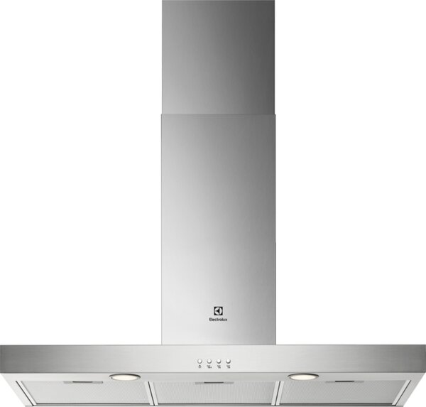 Electrolux Cappa Cucina Aspirante a Parete Larghezza 90 cm colore Inox - LFT419X