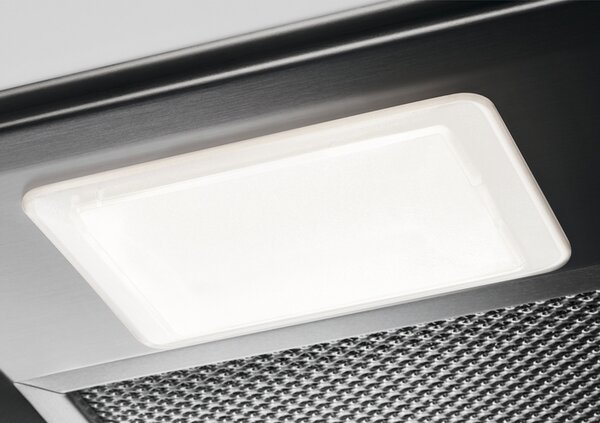 Electrolux Cappa Cucina Aspirante/Filtrante a Parete Larghezza 90 cm colore Inox - LFC319X