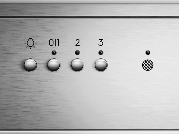 Electrolux Cappa Cucina Aspirante Sottopensile Incasso Larghezza 90 cm Profondit 30 cm Classe C colore Acciaio Inox - LFP519X Serie 500 Exctractio