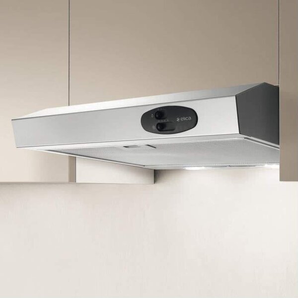 Elica Cappa Cucina Filtrante Sottopensile Incasso Larghezza 60 cm Profondit 51 cm colore Acciaio - 55311112/2 KREA LX IX F/60