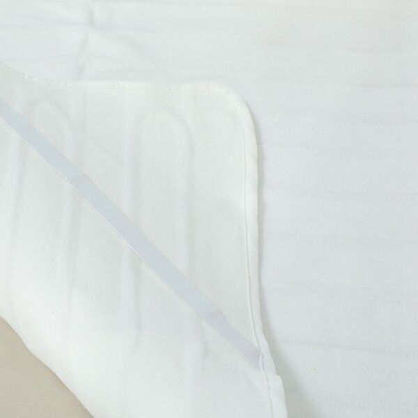 DecHome Coperta Elettrica 160x140 cm con 5 Livelli di Calore e 2 Zone di Controllo Indipendenti in Poliestere colore Bianco - W715WT