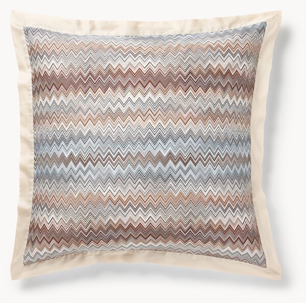 Set di 2 federe in cotone con motivo a zig-zag John Re