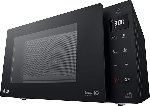Lg Forno Microonde Combinato con Grill Capacit 23 Litri Potenza 1150 Watt Inverter colore Nero - MH6336GIB