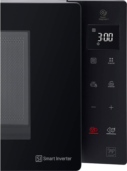 Lg Forno Microonde Combinato con Grill Capacit 25 Litri Potenza 1150 Watt Inverter colore Nero - MH6535GIB
