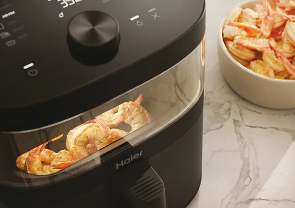 Haier Friggitrice ad Aria 9 in 1 Multifunzione Capacit 7 Litri Potenza 2000 Watt con Accessori colore Nero - HAF5TWA3 011 I-Master Multi Serie 5