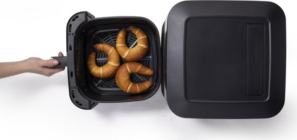 Hisense Friggitrice ad Aria Capacit 7.7 Litri Potenza 2100 Watt Temperatura 80 - 200 C con Timer colore Nero - HAF2100DCD
