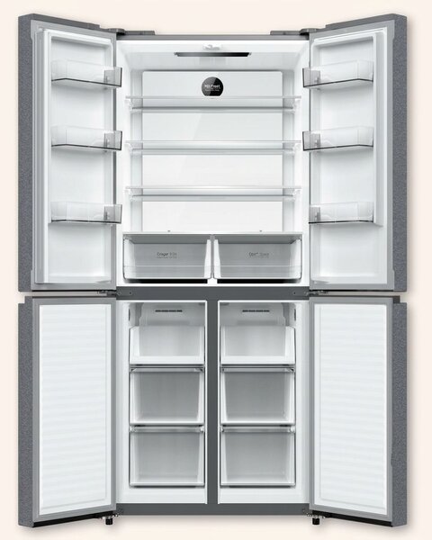 Ngm Frigorifero Americano Side by Side Capacit 415 Litri Classe energetica E Raffreddamento No Frost colore Acciaio Inox - MD400EX