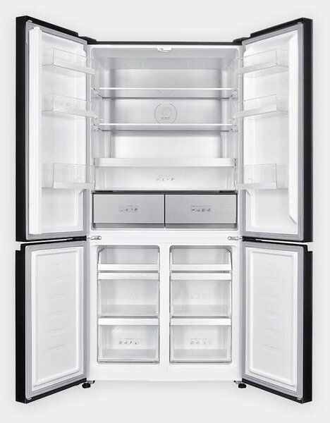 CROMBERG Frigorifero Americano Side by Side Capacit 522 Litri Classe energetica E Raffreddamento No Frost colore Nero - HRH 4P 73 GB