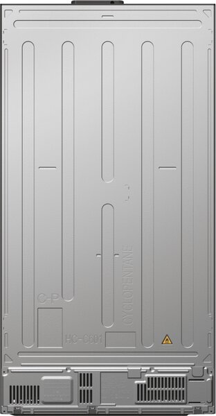 Haier Frigorifero Americano Side by Side Capacit 611 Litri Classe energetica A Raffreddamento No Frost colore Inox - HSW79F18ANMM