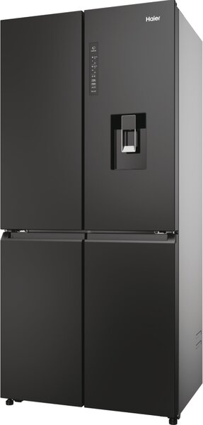 Haier Frigorifero Americano Side by Side Capacit 467 Litri Classe energetica D Raffreddamento No Frost colore Nero - HCR7818DWPT Cube 83 Serie 7