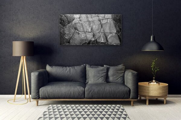 Quadro in vetro Rocce naturali 100x50 cm 2 appendini