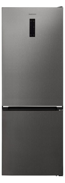 Daewoo Frigorifero Combinato 481 Litri Classe E No Frost colore Pet Inox - CKM0492EPRA0