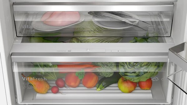 Bosch Frigorifero da Incasso Combinato 383 Litri Classe E No Frost Serie 4 - KBN96VSE0