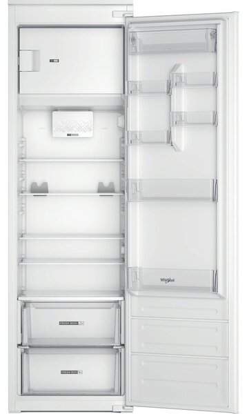 Whirlpool Frigorifero da Incasso Monoporta Capacit 285 Litri Classe energetica E Raffreddamento Ventilato con Congelatore Tecnologia 6 Senso - WH