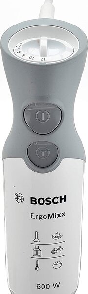 Bosch Frullatore ad Immersione Minipimer Potenza 600 watt + Funzione Turbo 2 Velocit - MSM66120