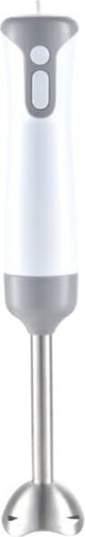 Melchioni Frullatore ad immersione Minipimer MuLitriifunzione Lame Acciaio Inox Potenza 400 watt colore Bianco - Mixxxo Steel