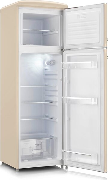Severin Frigorifero Doppia Porta Capacit 246 Litri Classe energetica D Raffredamento Statico colore Crema - RKG 8985