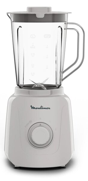 Moulinex Frullatore con Bicchiere Capacit 1,85 Litri Potenza 450W 2 Velocit colore Grigio Blendforce Essential - LM410B