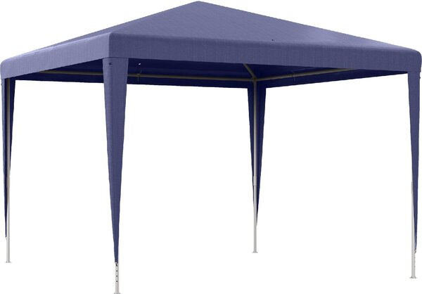 VivaGarden Gazebo da Giardino 3x3 m Pieghevole con Protezione Raggi UV colore Blu