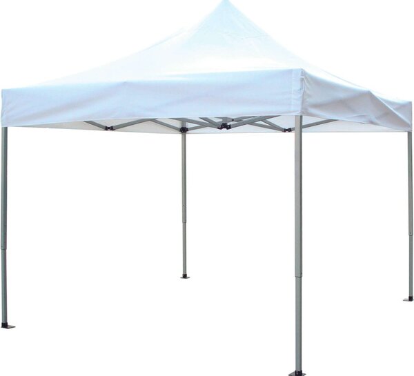 VivaGarden Gazebo Giardino 3x4,5 mt Pieghevole in Alluminio/Poliestere colore Bianco - Professional