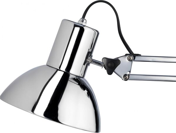 Unilux Lampada da Tavolo Design Moderno in Metallo colore Cromo - 400000000 Success 80