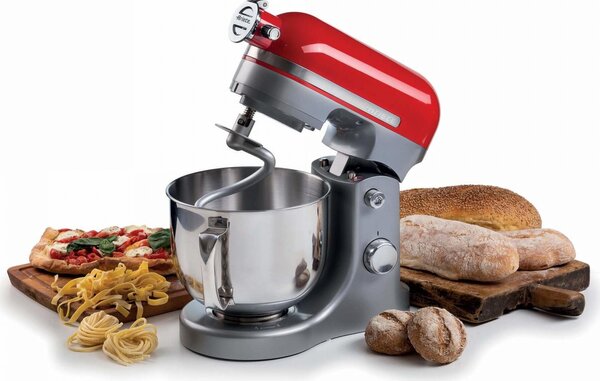 Ariete Impastatrice Planetaria Capacit Ciotola 5.5 Litri Potenza 1600 Watt 11 velocit colore Rosso - 00C158900AR0 Moderna