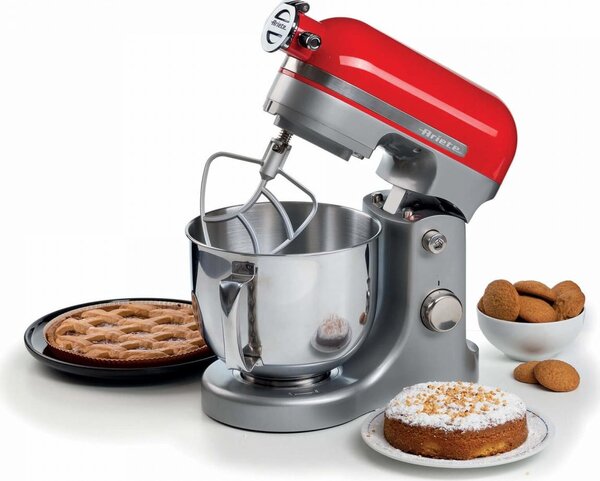 Ariete Impastatrice Planetaria Capacit Ciotola 5.5 Litri Potenza 1600 Watt 11 velocit colore Rosso - 00C158900AR0 Moderna