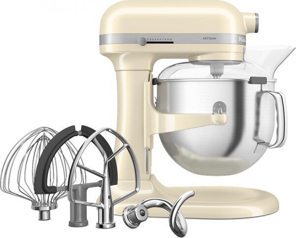 KITCHENAID Impastatrice Planetaria Capacit Ciotola 6.6 Litri Potenza 375 Watt 11 Velocit colore Crema - 5KSM70SHXEAC