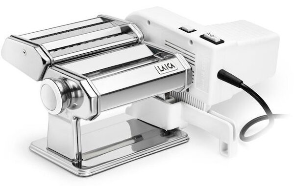 LAICA Macchina per la Pasta Manuale Trafile Lasagne/Fettuccine/Tagliatelle + Motore 2 Velocit + Bilancia da Cucina max 5 kg - PM2800