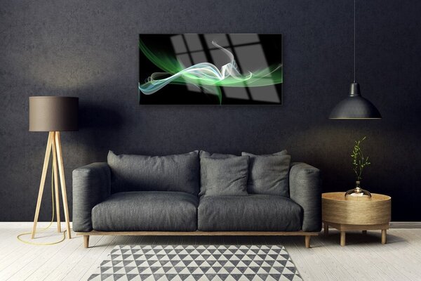 Quadro in vetro Grafica astratta 100x50 cm 2 appendini