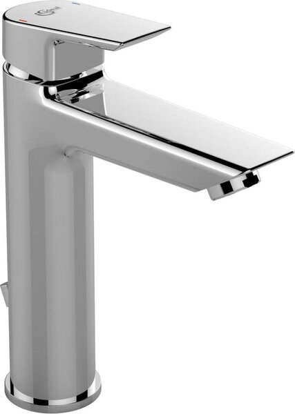 IDEAL STANDARD Miscelatore Lavabo Monocomando Rubinetto Bagno colore Cromato - A6544AA Serie Ceramix