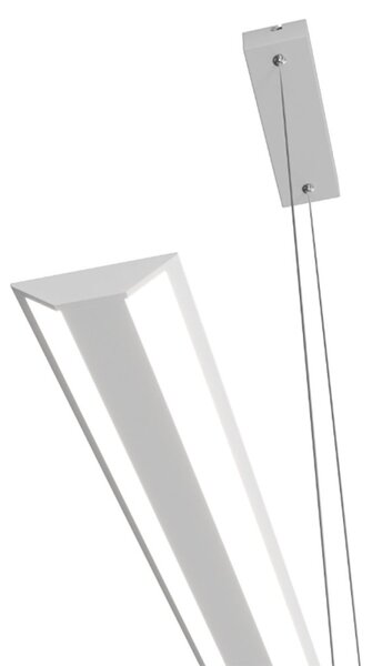Lampadario moderno top light malika 1216 s120 bi led cct switch 5416lm biemissione - Top Light