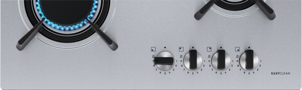 Electrolux Piano Cottura a Gas 4 Fuochi 60 cm colore Inox Serie 700 Ultraflat - KGU643723Z