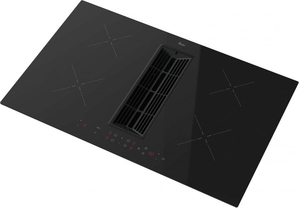 Hoover Piano Cottura a Induzione con Cappa Integrata Filtrante 4 Fuochi Larghezza 83 cm colore Nero - HIH8ICF H-HOB 550