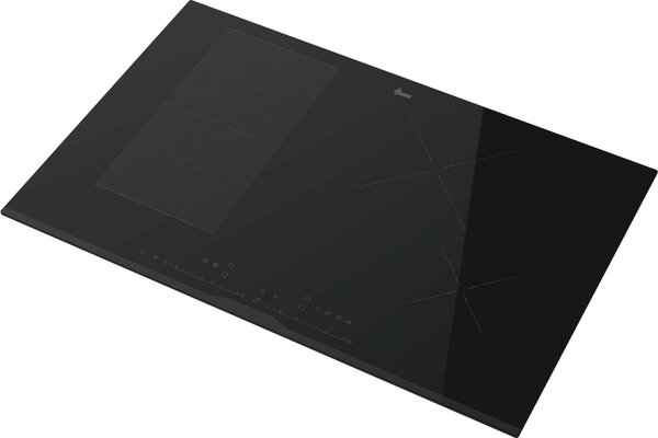 Hoover Piano Cottura a Induzione 4 Fuochi 80 cm in Vetroceramica colore Nero - HIF84DCS