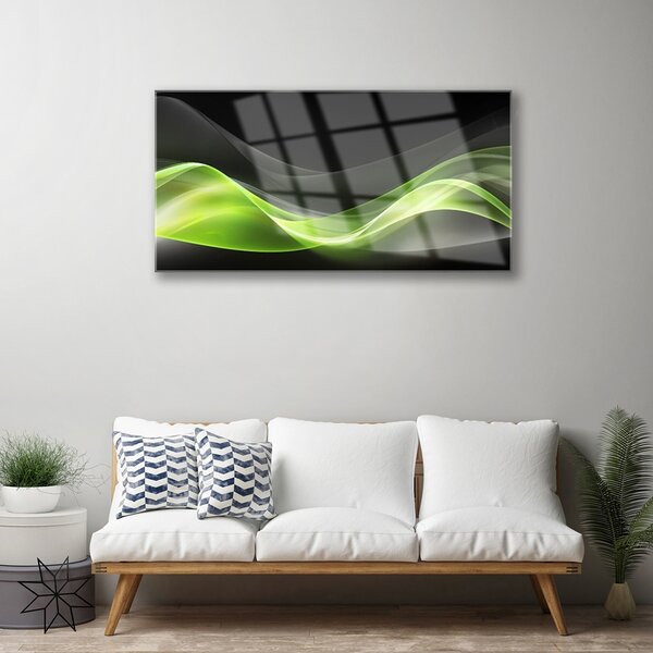 Quadro vetro Grafica astratta 100x50 cm 2 appendini
